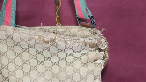 repair shop gucci bag|Gucci bag repair without receipt.